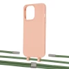 Чохол Upex Alter Eyelets for iPhone 13 Pro Tangerine with Twine Mint and Fausset Silver (UP109164)