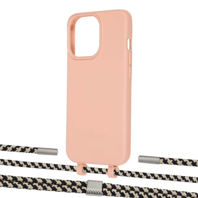 Чехол Upex Alter Eyelets for iPhone 13 Pro Tangerine with Twine Copper and Fausset Silver (UP109167)