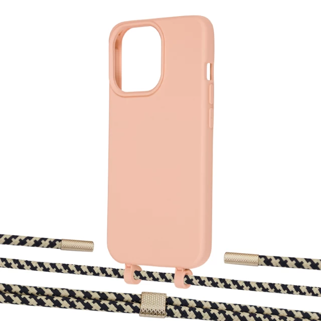 Чехол Upex Alter Eyelets for iPhone 13 Pro Tangerine with Twine Copper and Fausset Gold (UP109184)