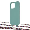 Чохол Upex Alter Eyelets for iPhone 13 Pro Basil with Twine Critical Camouflage and Fausset Silver (UP109222)
