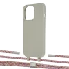 Чехол Upex Alter Eyelets for iPhone 13 Pro Anchor with Twine Mulberry and Fausset Silver (UP109267)
