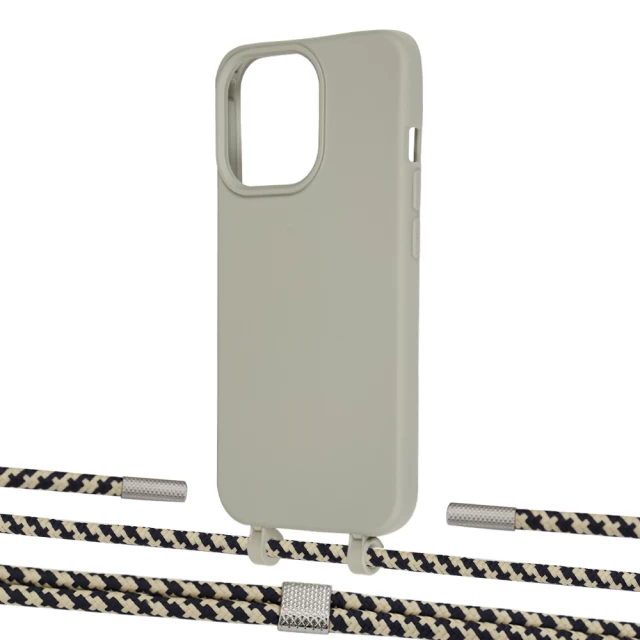 Чехол Upex Alter Eyelets for iPhone 13 Pro Anchor with Twine Copper and Fausset Silver (UP109269)