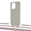 Чехол Upex Alter Eyelets for iPhone 13 Pro Anchor with Twine Rose Gold and Fausset Gold (UP109276)