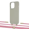 Чехол Upex Alter Eyelets for iPhone 13 Pro Anchor with Twine Coral and Fausset Gold (UP109277)