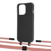 Чохол Upex Alter Eyelets for iPhone 13 Pro Max Onyx with Twine Cantaloupe and Fausset Matte Black (UP109296)