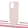 Чехол Upex Alter Eyelets for iPhone 13 Pro Max Crepe with Twine Coral and Fausset Silver (UP109413)