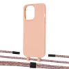 Чехол Upex Alter Eyelets for iPhone 13 Pro Max Tangerine with Twine Mulberry and Fausset Matte Black (UP109505)