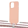 Чохол Upex Alter Eyelets for iPhone 13 Pro Max Tangerine with Twine Mulberry and Fausset Silver (UP109522)