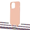 Чохол Upex Alter Eyelets for iPhone 13 Pro Max Tangerine with Twine Blue Sunset and Fausset Silver (UP109525)