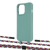 Чехол Upex Alter Eyelets for iPhone 13 Pro Max Basil with Twine Critical Camouflage and Fausset Matte Black (UP109562)