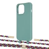 Чохол Upex Alter Eyelets for iPhone 13 Pro Max Basil with Twine Critical Camouflage and Fausset Gold (UP109596)