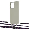 Чехол Upex Alter Eyelets for iPhone 13 Pro Max Anchor with Twine Blue Marine and Fausset Matte Black (UP109612)