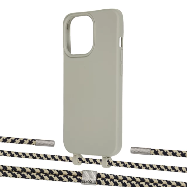 Чохол Upex Alter Eyelets for iPhone 13 Pro Max Anchor with Twine Copper and Fausset Silver (UP109626)