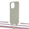 Чехол Upex Alter Eyelets for iPhone 13 Pro Max Anchor with Twine Rose Gold and Fausset Gold (UP109633)