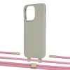 Чехол Upex Alter Eyelets for iPhone 13 Pro Max Anchor with Twine Coral and Fausset Gold (UP109634)