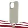 Чохол Upex Alter Eyelets for iPhone 13 Pro Max Anchor with Twine Red and Fausset Gold (UP109635)