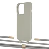 Чохол Upex Alter Eyelets for iPhone 13 Pro Max Anchor with Twine Gray and Fausset Gold (UP109639)