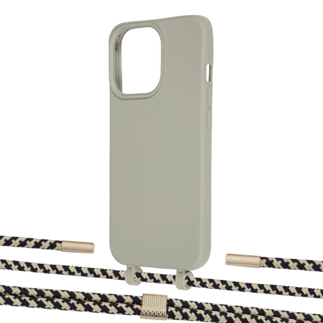 Чехол Upex Alter Eyelets for iPhone 13 Pro Max Anchor with Twine Copper and Fausset Gold (UP109643)