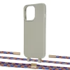 Чехол Upex Alter Eyelets for iPhone 13 Pro Max Anchor with Twine Blue Sunset and Fausset Gold (UP109644)