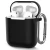 Чохол для навушників Upex для Apple AirPods 2/1 Silicone Case з карабіном Black (UP77201)