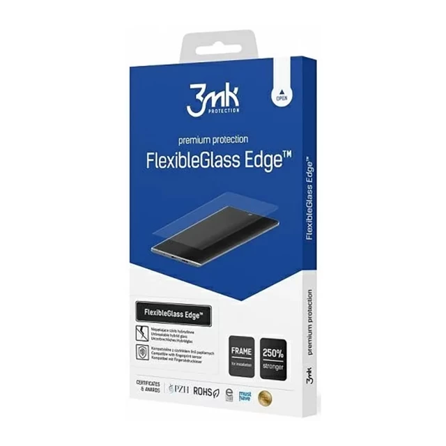 Защитное стекло 3mk FlexibleGlass Edge 3D для Samsung Galaxy S20 Plus (G985) Transparent (5903108229227)