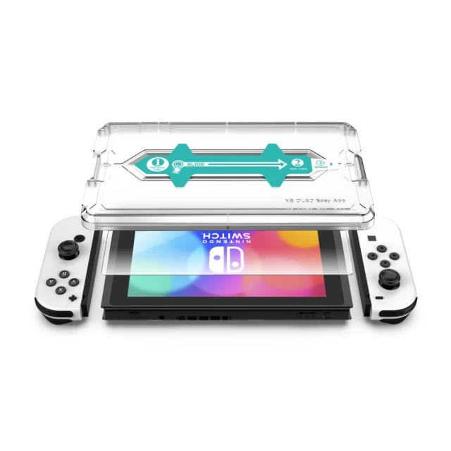 Захисне скло Glastify OTG+ (2 PCS) для Nintendo Switch Oled (9589046919633)