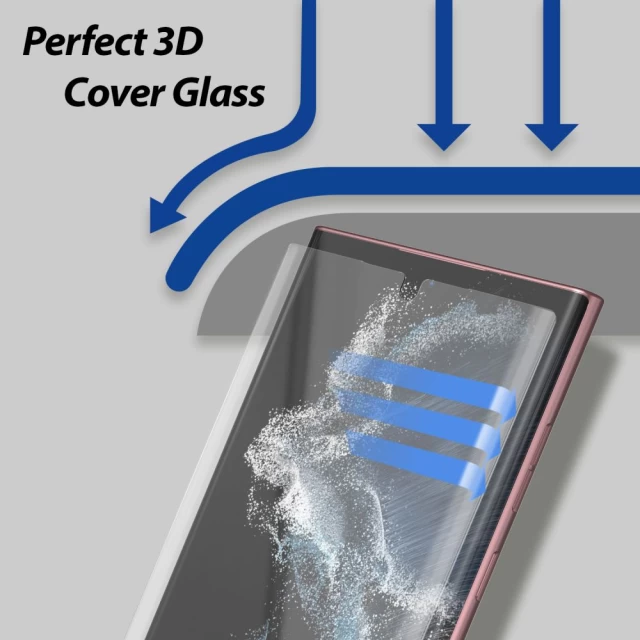 Защитное стекло Whitestone Dome Glass (2 PCS) для Samsung Galaxy S22 Ultra (8809365406685)