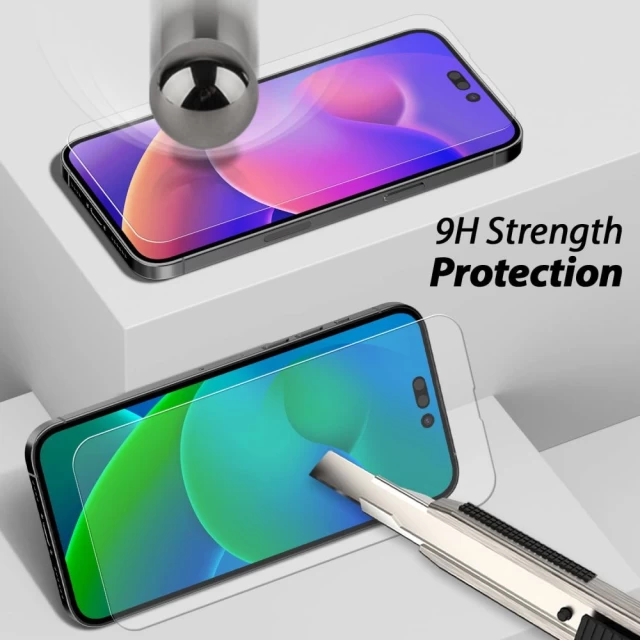 Защитное стекло Whitestone EZ Glass (3 PCS) для iPhone 14 Plus (8809365407187)