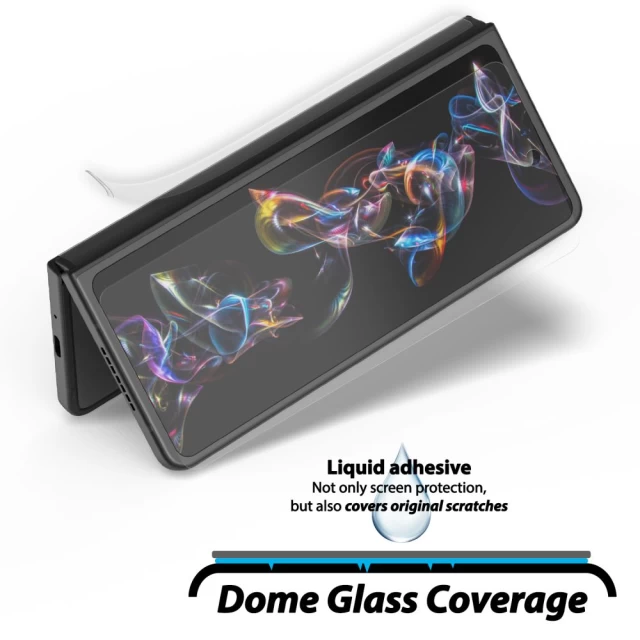Защитное стекло Whitestone Dome Glass (2 PCS) для Samsung Galaxy Fold4 (F936) (8809365407057)
