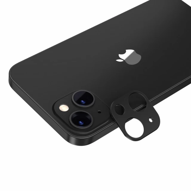 Захисне скло Switcheasy для камери iPhone 14 | 14 Plus LenShield Black (SPH061028BK22)
