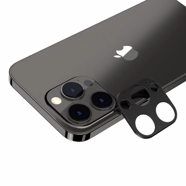 Захисне скло Switcheasy для камери iPhone 14 Pro | 14 Pro Max LenShield Black (SPH61P028BK22)