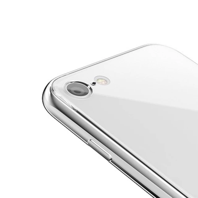 Чехол Switcheasy Glass X для iPhone SE 2022/2020 | 8 | 7 White