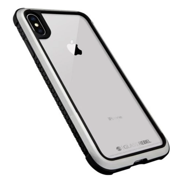 Чохол Switcheasy Glass Rebel для iPhone XS Max Silver