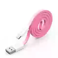 Кабель Baseus String USB-A to micro-USB 1m Pink White