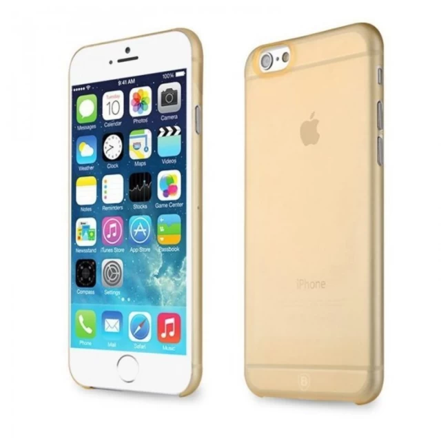 Чехол Baseus Slim для iPhone 6 Plus | 6S Plus Gold