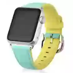 Ремінець Baseus Colorful для Apple Watch 41 | 40 | 38 mm Green Yellow
