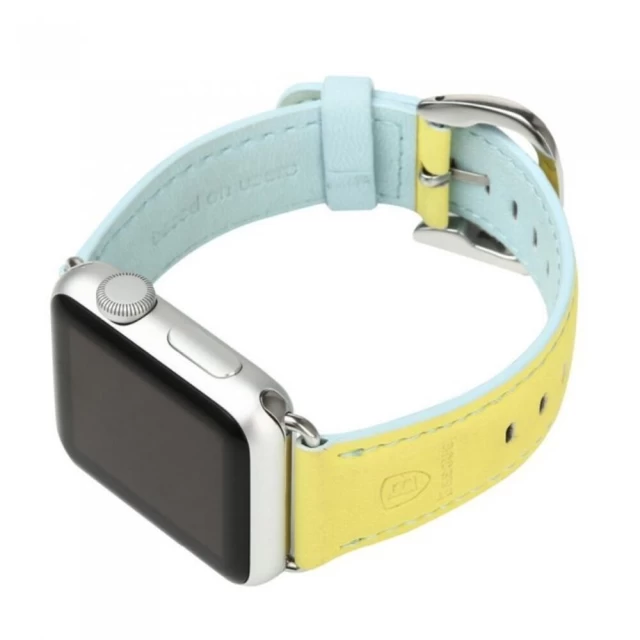 Ремінець Baseus Colorful для Apple Watch 49 | 45 | 44 | 42 mm Yellow Blue