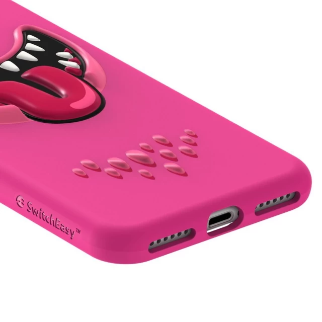 Чохол Switcheasy Monsters для iPhone SE 2022/2020 | 8 | 7 Pink