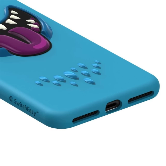 Чохол Switcheasy Monsters для iPhone 8 Plus | 7 Plus Blue