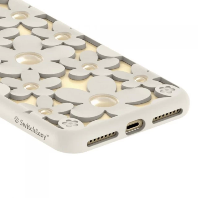 Чехол Switcheasy Fleur для iPhone 8 Plus | 7 Plus White