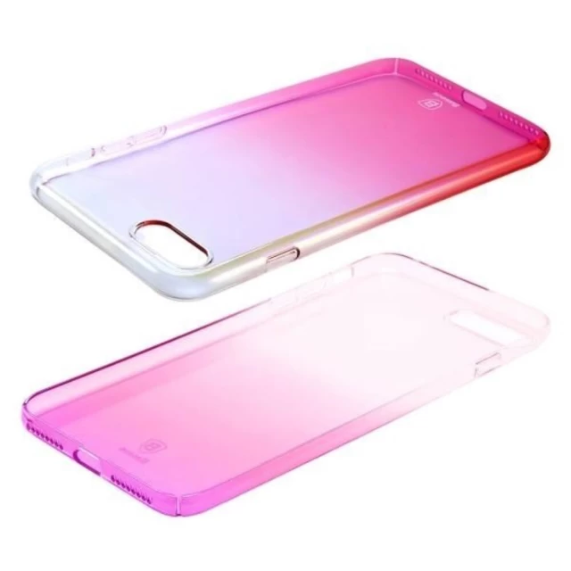 Чохол Baseus Glaze для iPhone SE 2022/2020 | 8 | 7 Pink