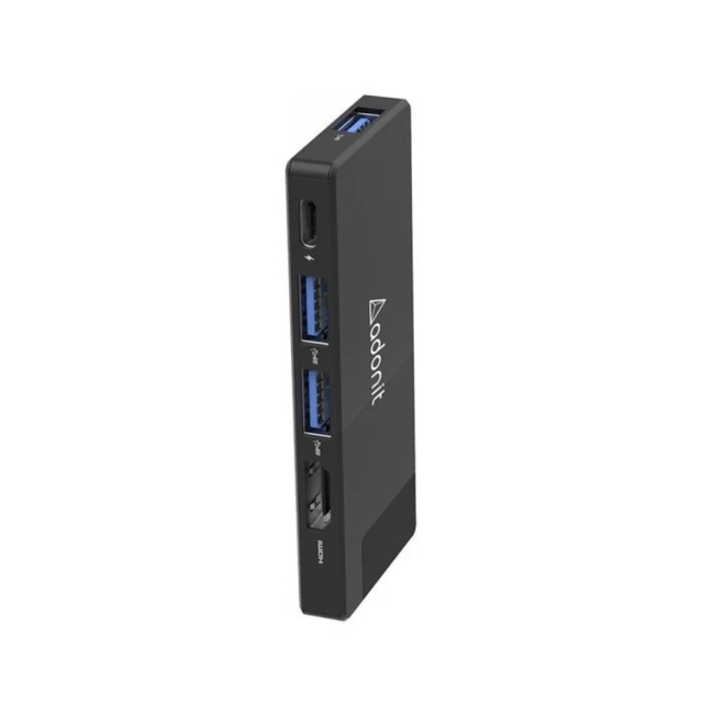 USB-хаб Adonit 5-in-1 Nest USB-A | USB-C | HDMI Black (3182-17-07-A)