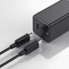 Сетевое зарядное устройство Baseus GaN Mini QC 60W 2xUSB-C with USB-C to USB-C Cable 1m Black (CCGAN-M01)