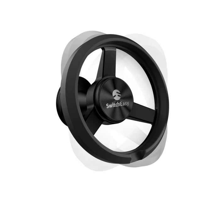 Автодержатель Switcheasy MagMount Charger Car Mount Adhesive Black with MagSafe (GS-114-154-244-11)