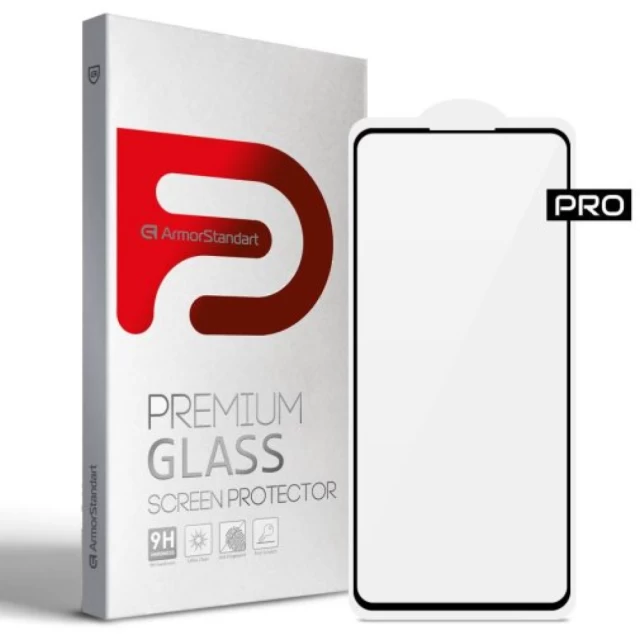 Защитное стекло ARM Pro для Xiaomi Poco C40 Black (ARM62124)