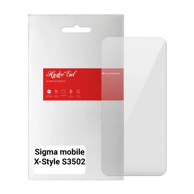 Защитная пленка ARM для Sigma Mobile X-Style S3502 Transparent (ARM65041)
