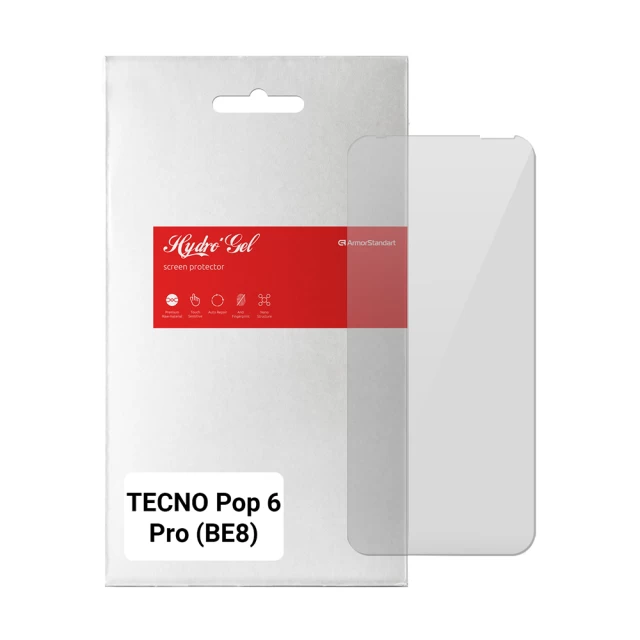 Защитная пленка ARM для TECNO Pop 6 Pro (BE8) Transparent (ARM64827)