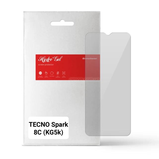 Защитная пленка ARM для TECNO Spark 8C (KG5k) Transparent (ARM64656)