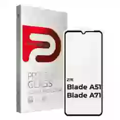 Захисне скло ARM Full Glue для ZTE Blade A51 | A71 Black (ARM65500)