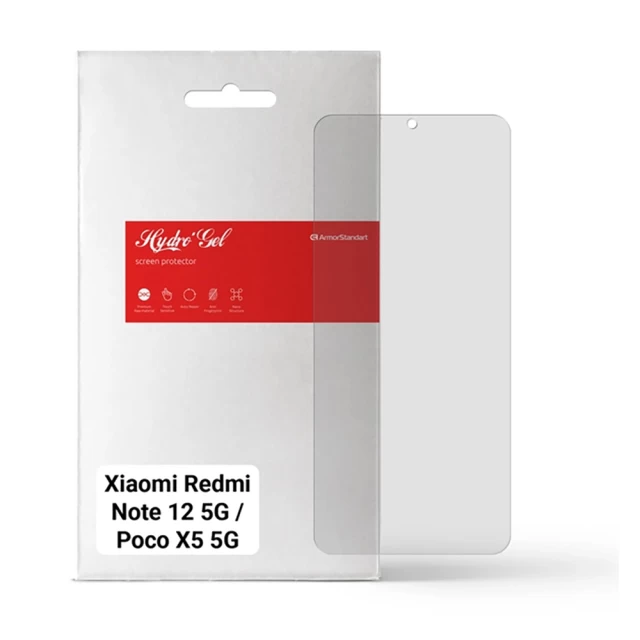Защитная пленка ARM Matte для Xiaomi Redmi Note 12 4G | Note 12 5G | Poco X5 5G Transparent (ARM65184)